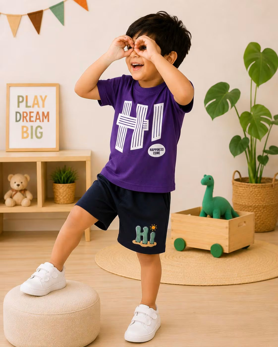 Royal Purple Hi Playwear Set