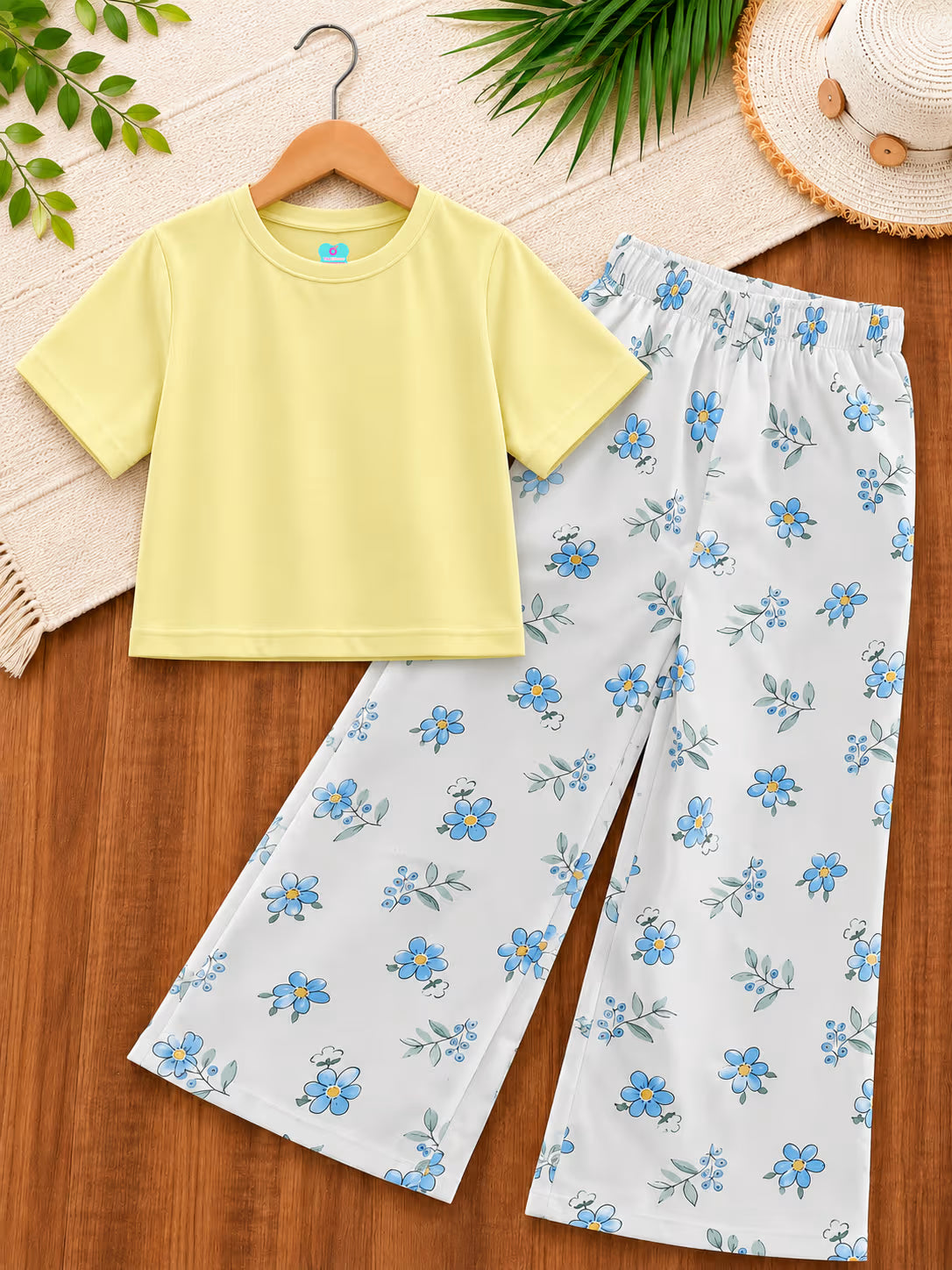 Sunny Daisy Crop Co-ord Set 🌼