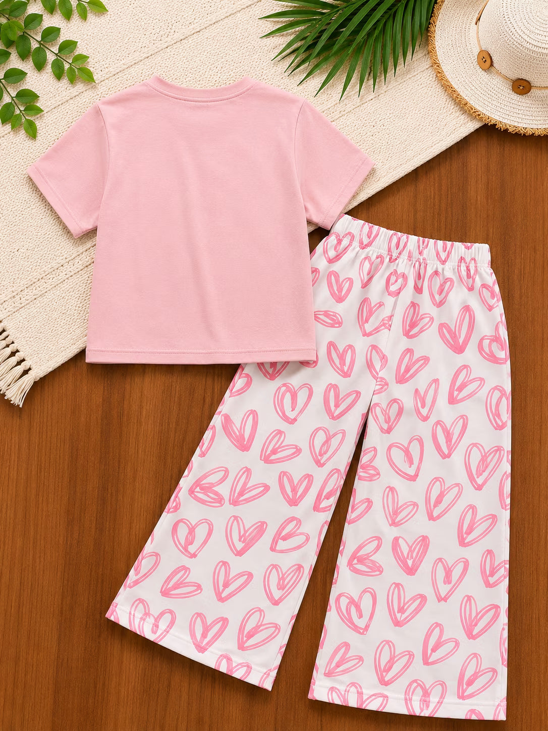Sweetheart Blush Crop Co-ord Set 💖