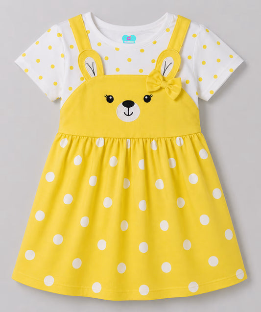 Lemon Bunny Charm Dress