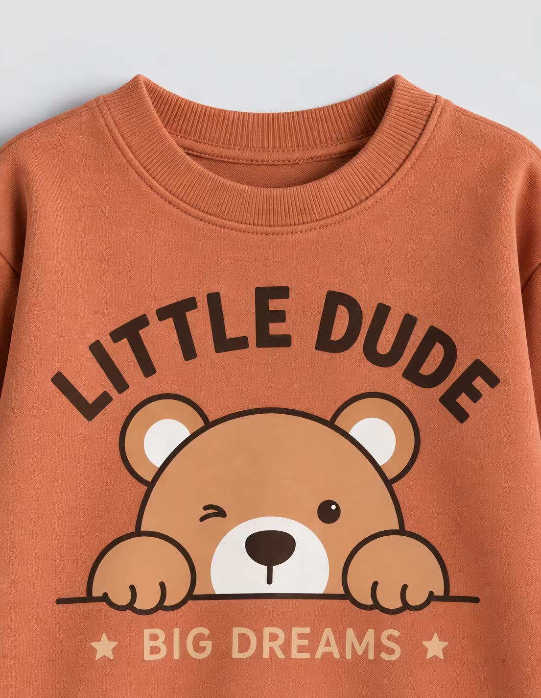 Little Dude Bear Dreams Cotton Co-Ord Set