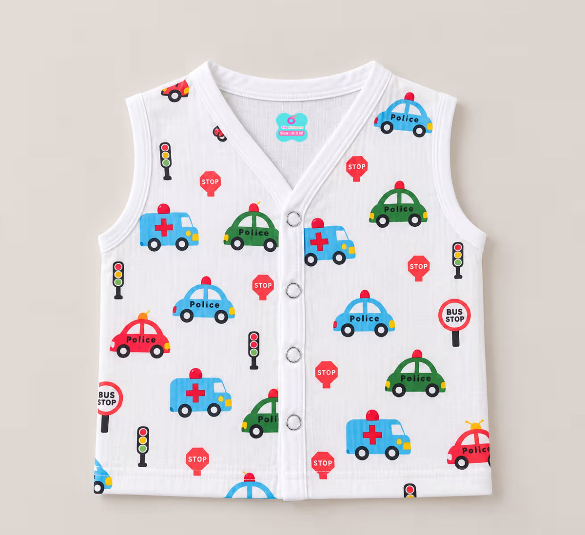 👶 Printed Muslin Jabla Variety Combo – Pack of 5