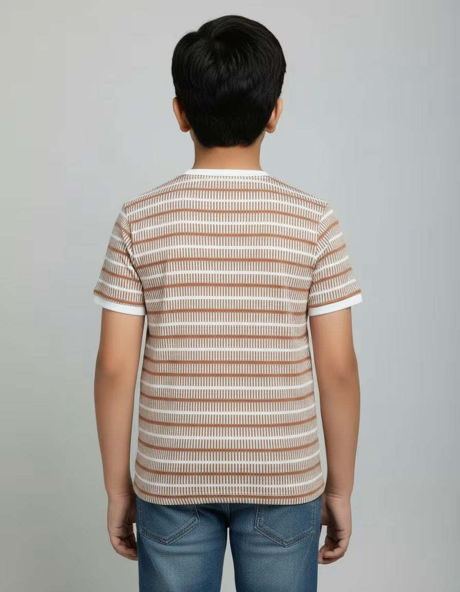 Caramel Stripes Tee