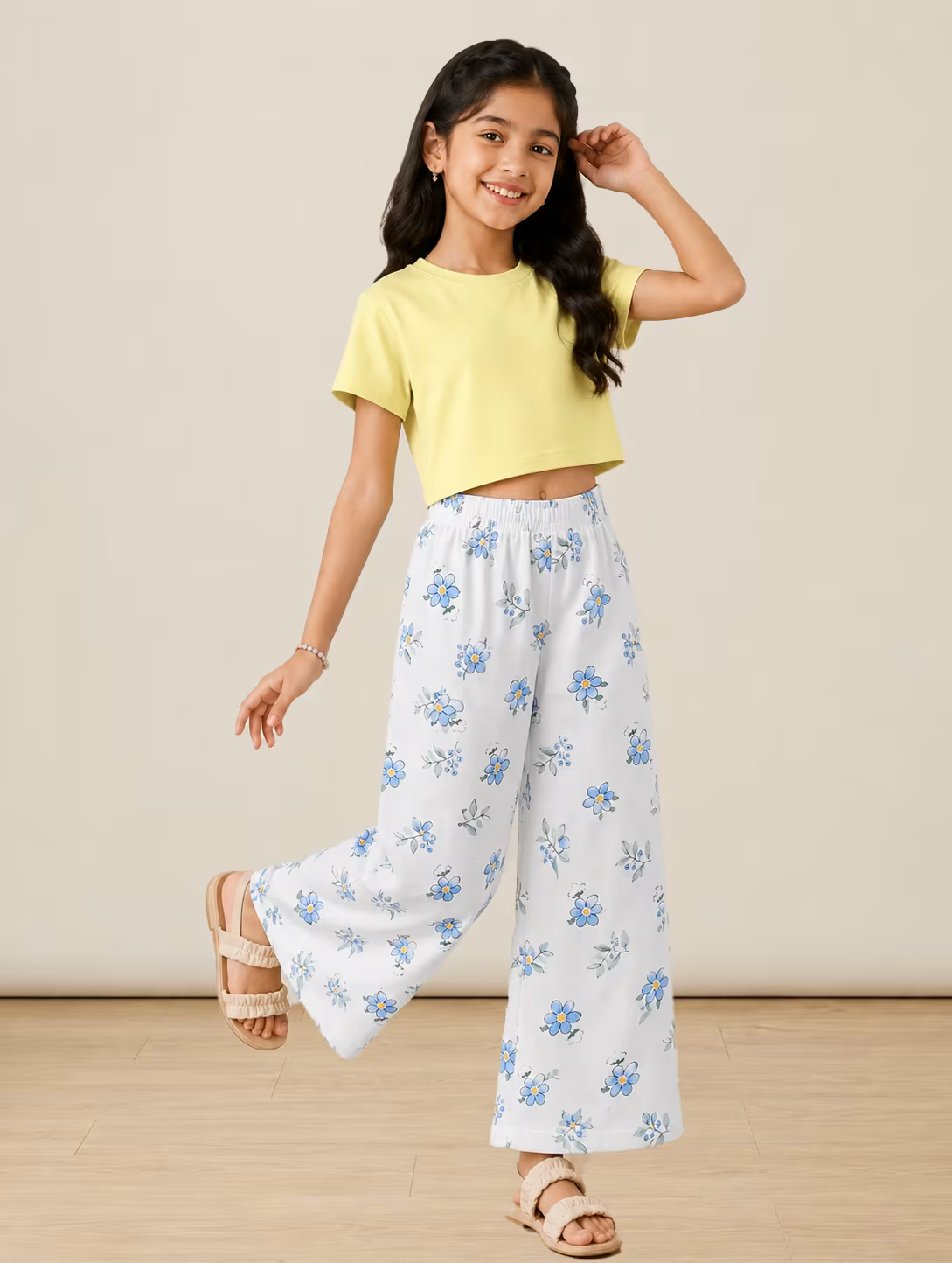 Sunny Daisy Crop Co-ord Set 🌼