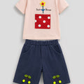 Peach Petals Playwear Set
