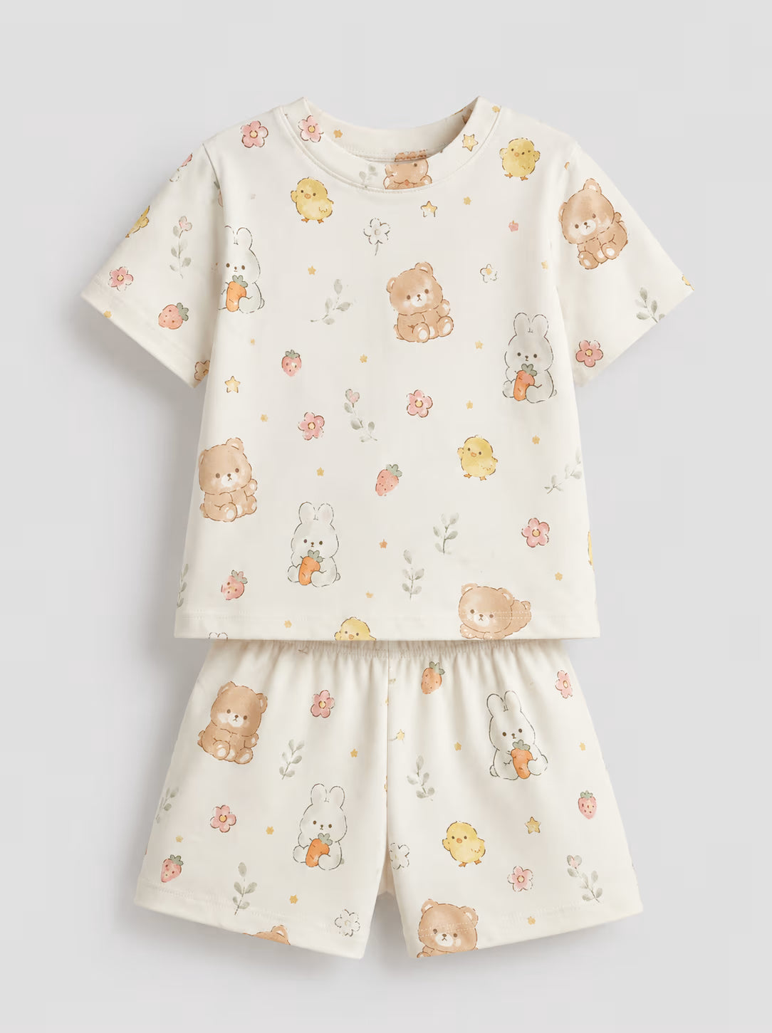 Bunny & Bear Buddies Co-ord Set 🐰🧸