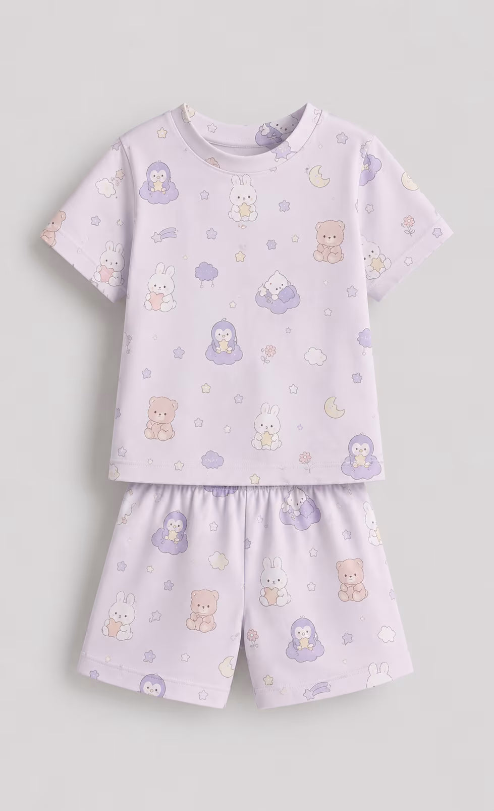 Moonlight Bunny Friends Co-ord Set