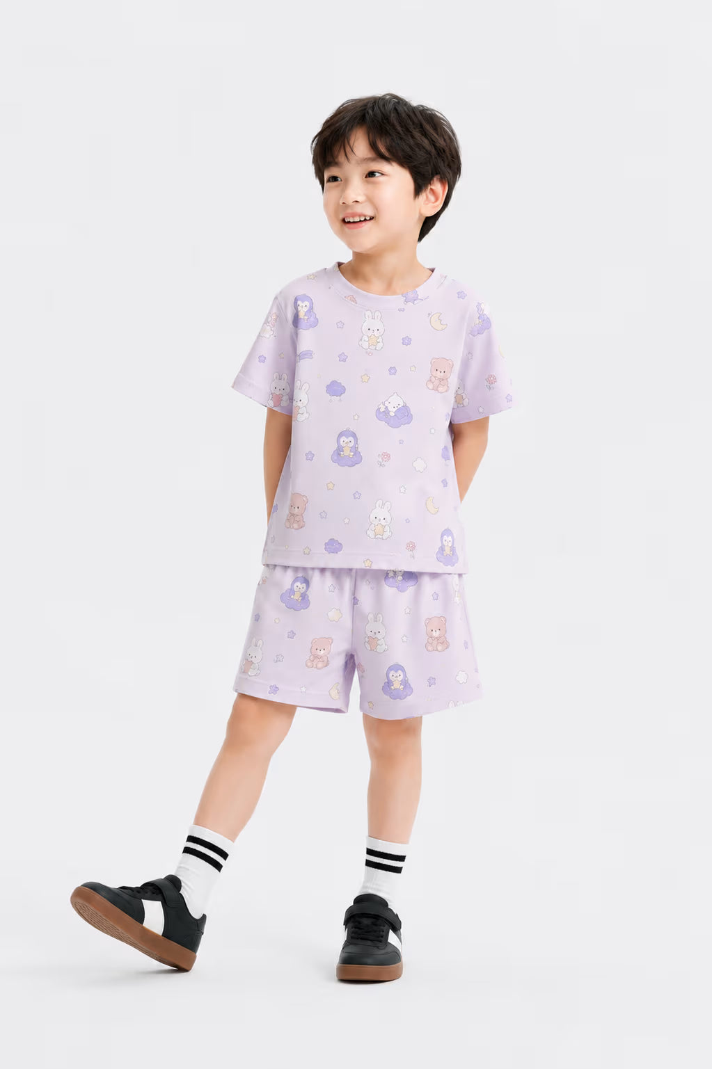 Moonlight Bunny Friends Co-ord Set