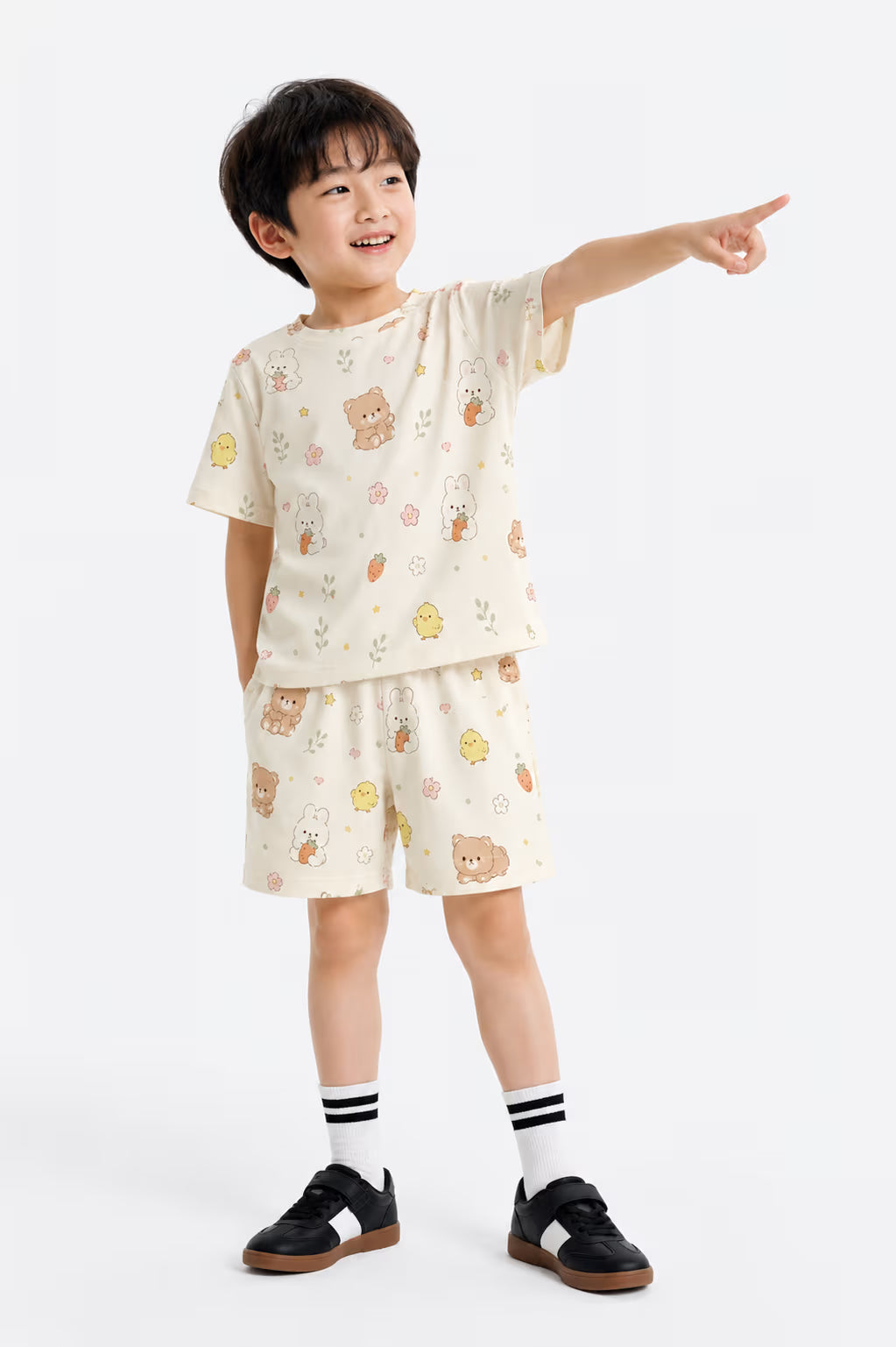 Bunny & Bear Buddies Co-ord Set 🐰🧸